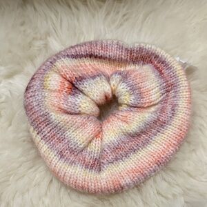 Free People Multicolor Knit Hair Scrunchie